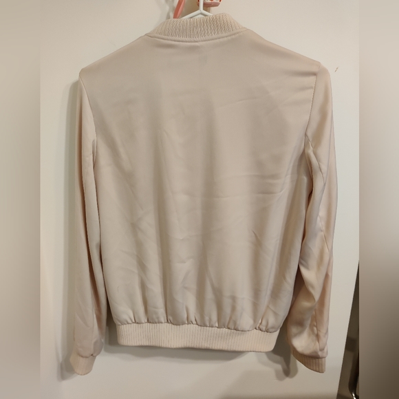 Zara Peach Bomber Jacket - Picture 3 of 3